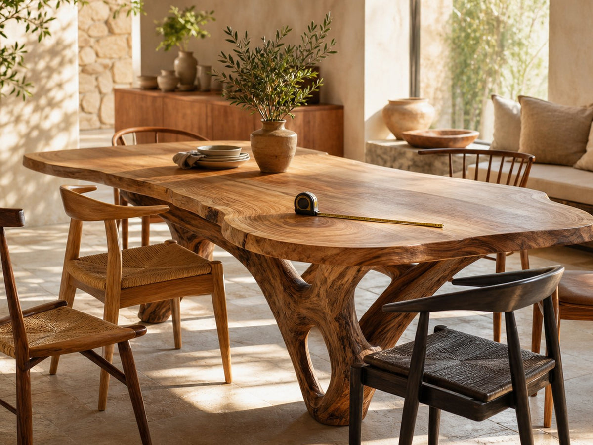 How to choose a teak dining table that feels warm every day