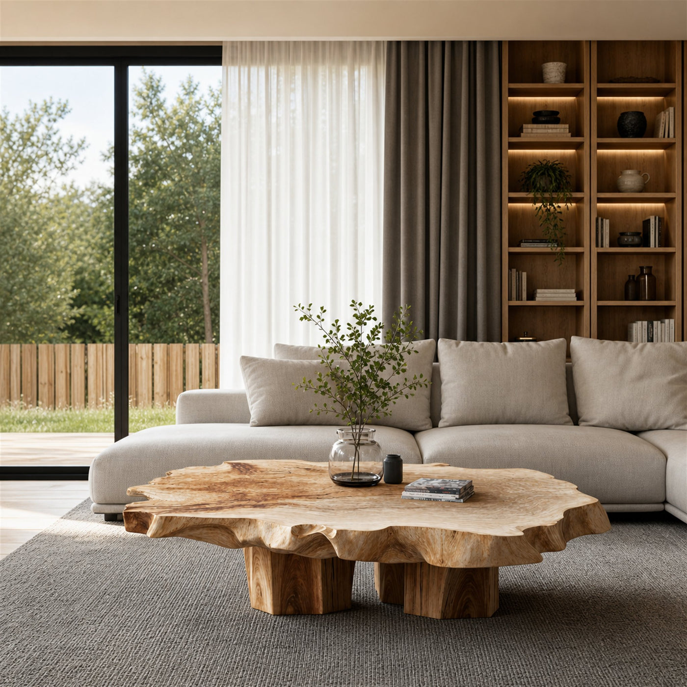 Handcrafted Coffee Table For Unique Living Room