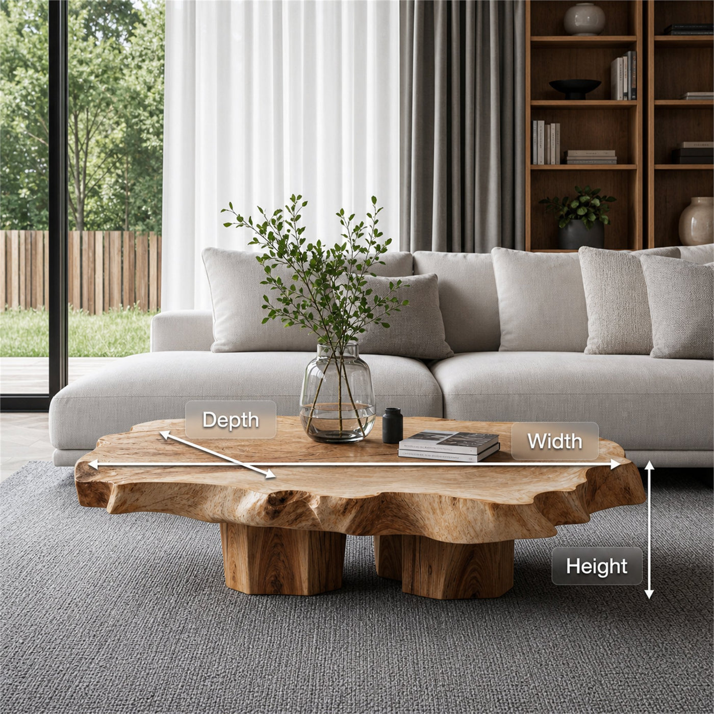 Handcrafted Coffee Table For Unique Living Room - product view 8