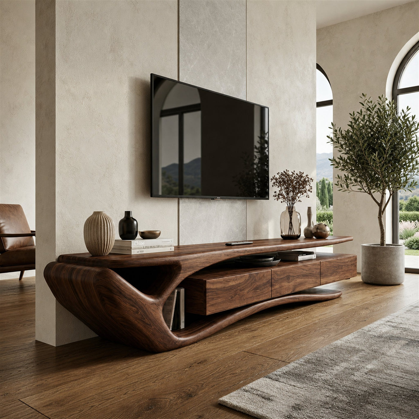 Contemporary TV Stand For Living Room - product view 6