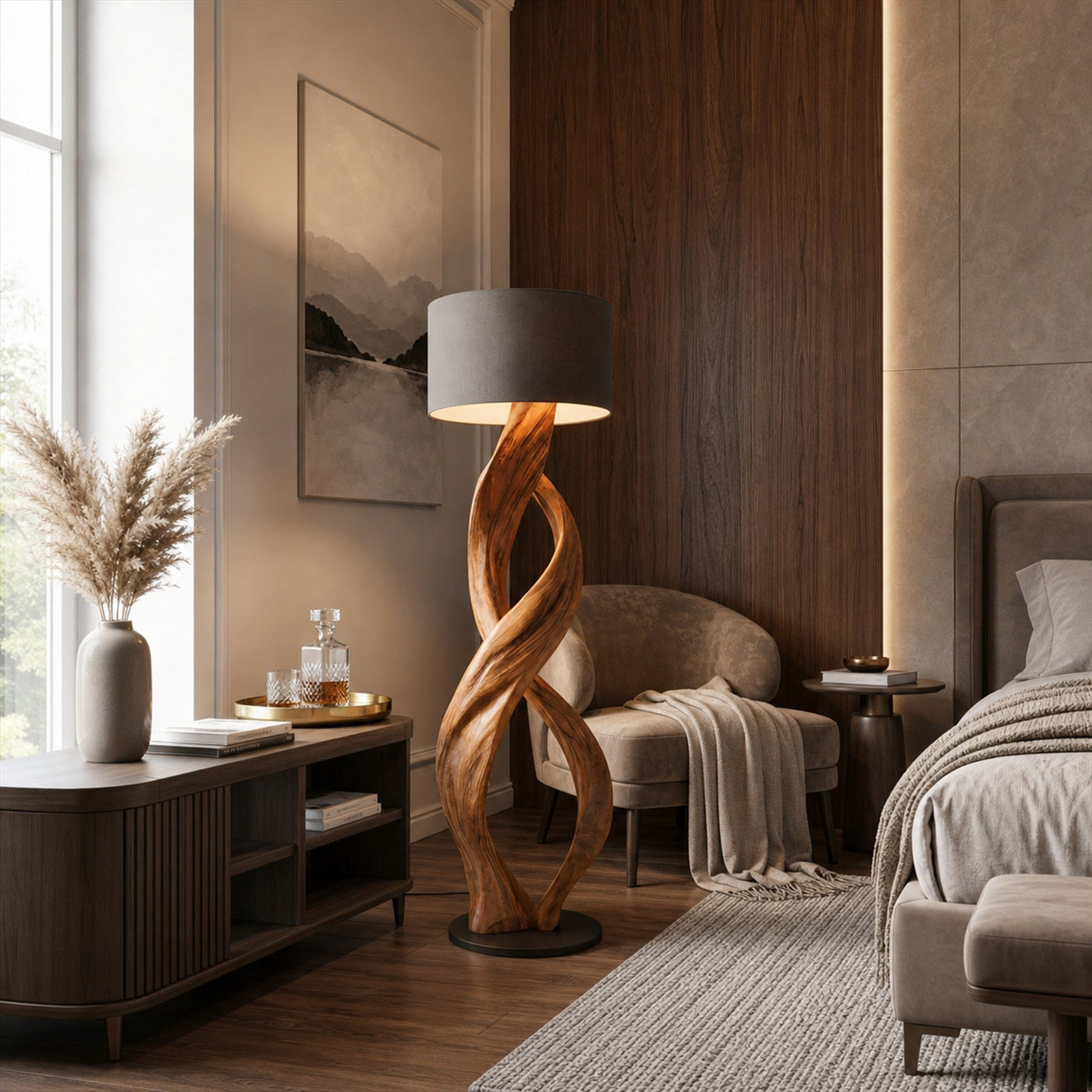Artistic Twisted Floor Lamp For Living Room - product view 6