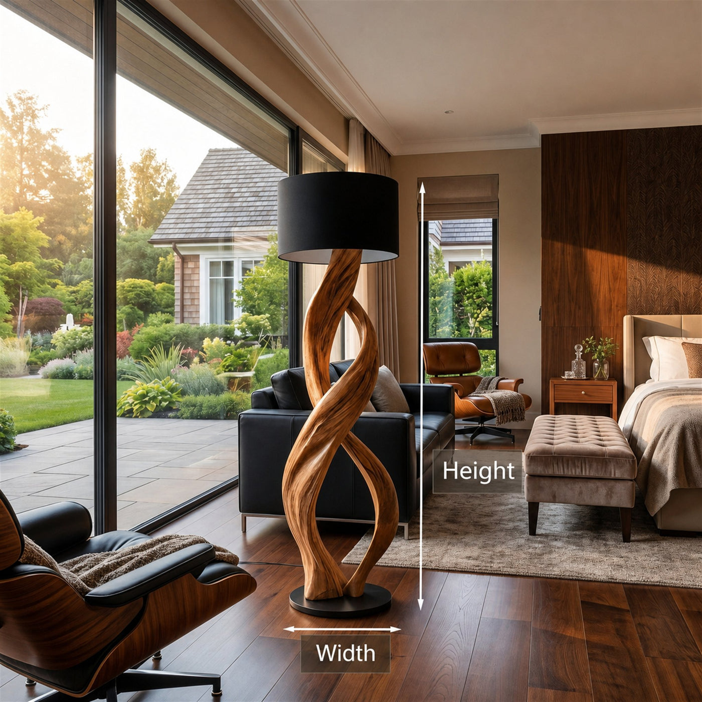 Artistic Twisted Floor Lamp For Living Room - product view 8