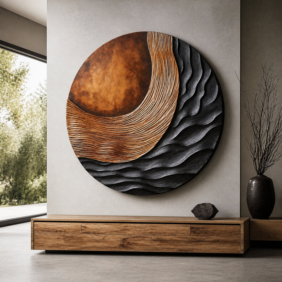 Farmhouse 3D Wood Wall Art For Bedroom Rustic Ambience