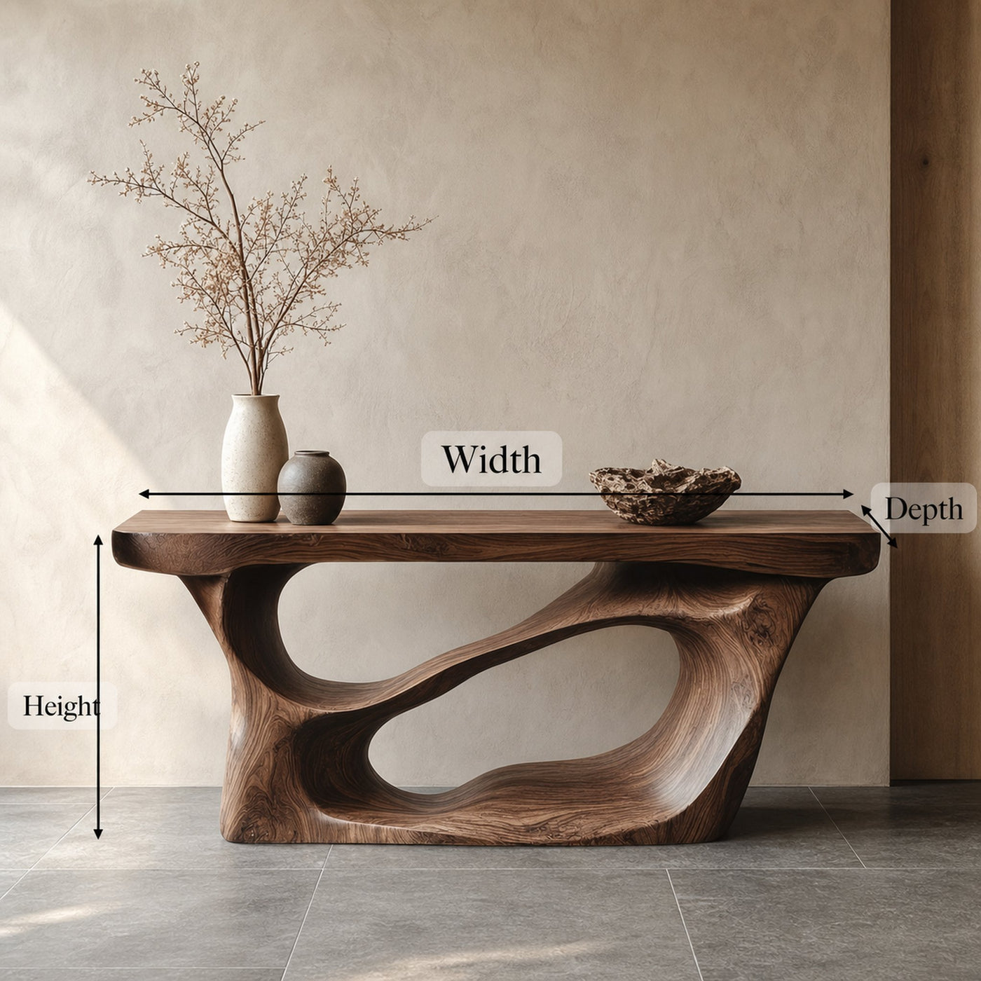 Farmhouse Accent Table Entryway Decor - product view 6