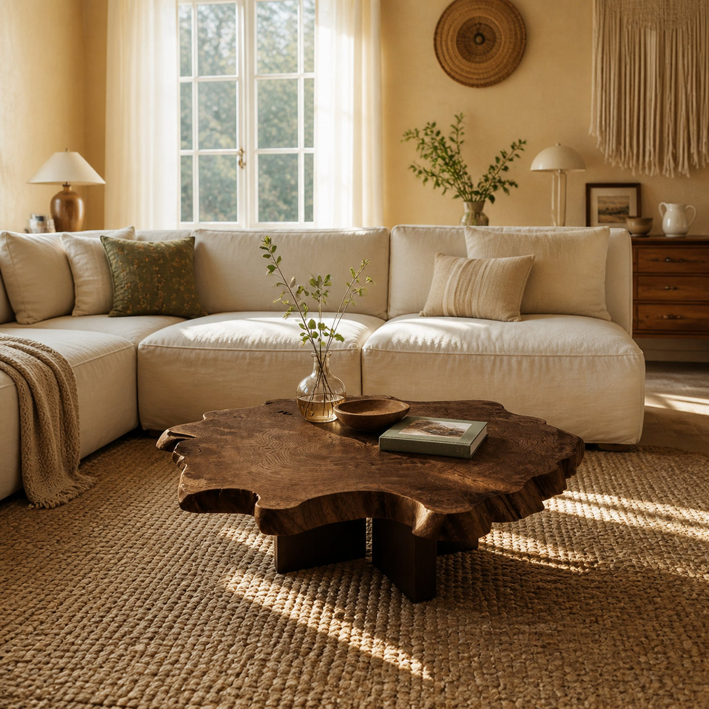 Farmhouse Low Table For Country Style Interiors - product view 7