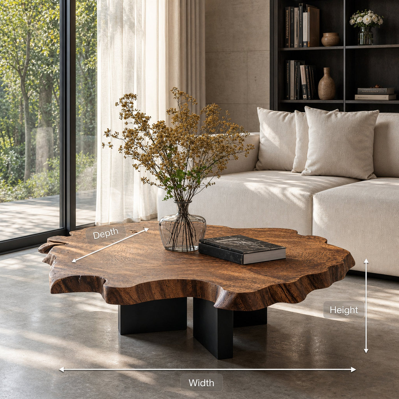 Farmhouse Low Table For Country Style Interiors - product view 8