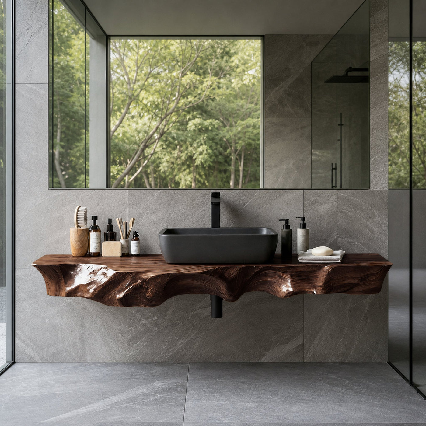 Farmhouse Solid Wood Vanity For Classic Bathroom - product view 7
