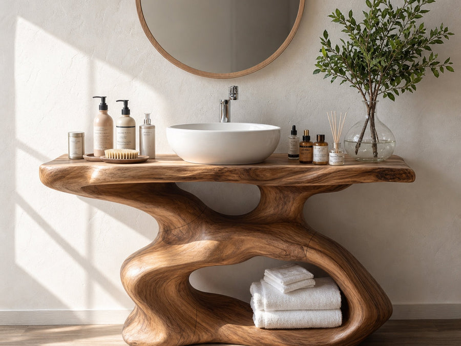 Farmhouse Vanity For Traditional Bathroom Furniture