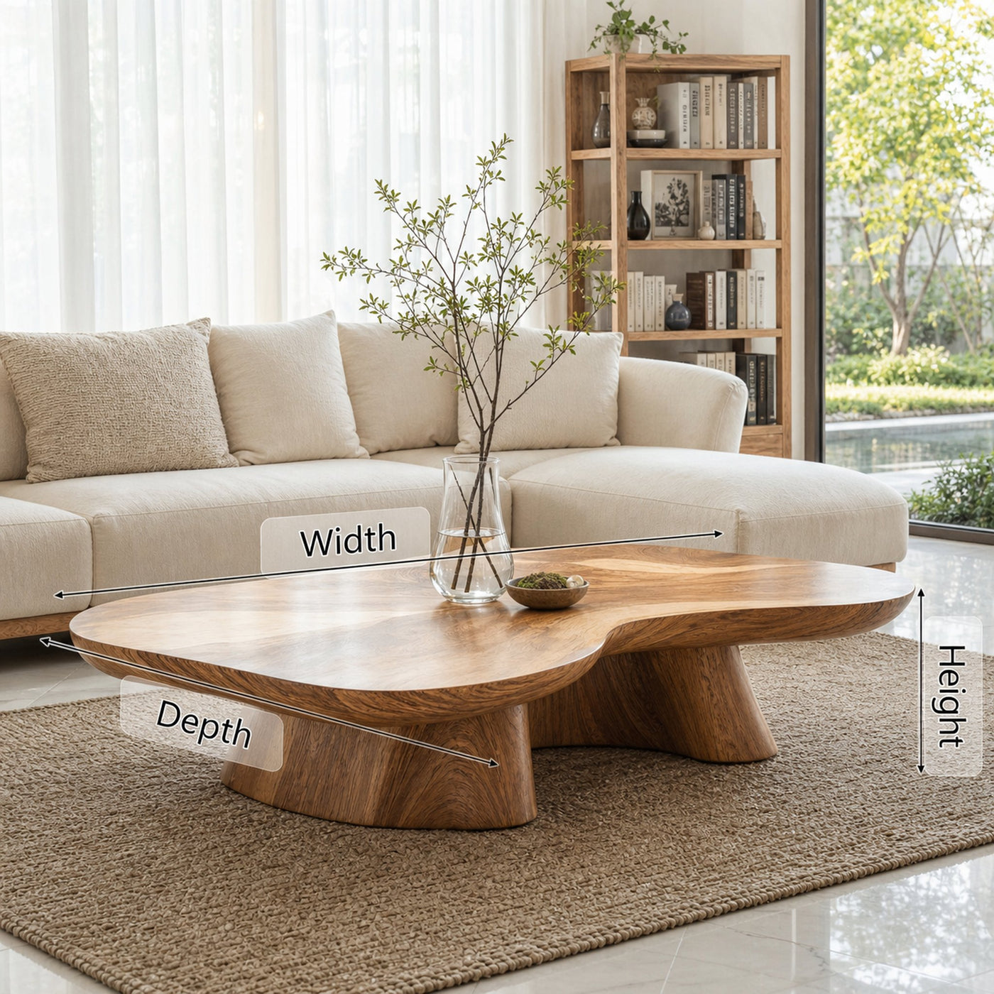 Farmhouse Wood Table For Stylish Furniture Decor - product view 6