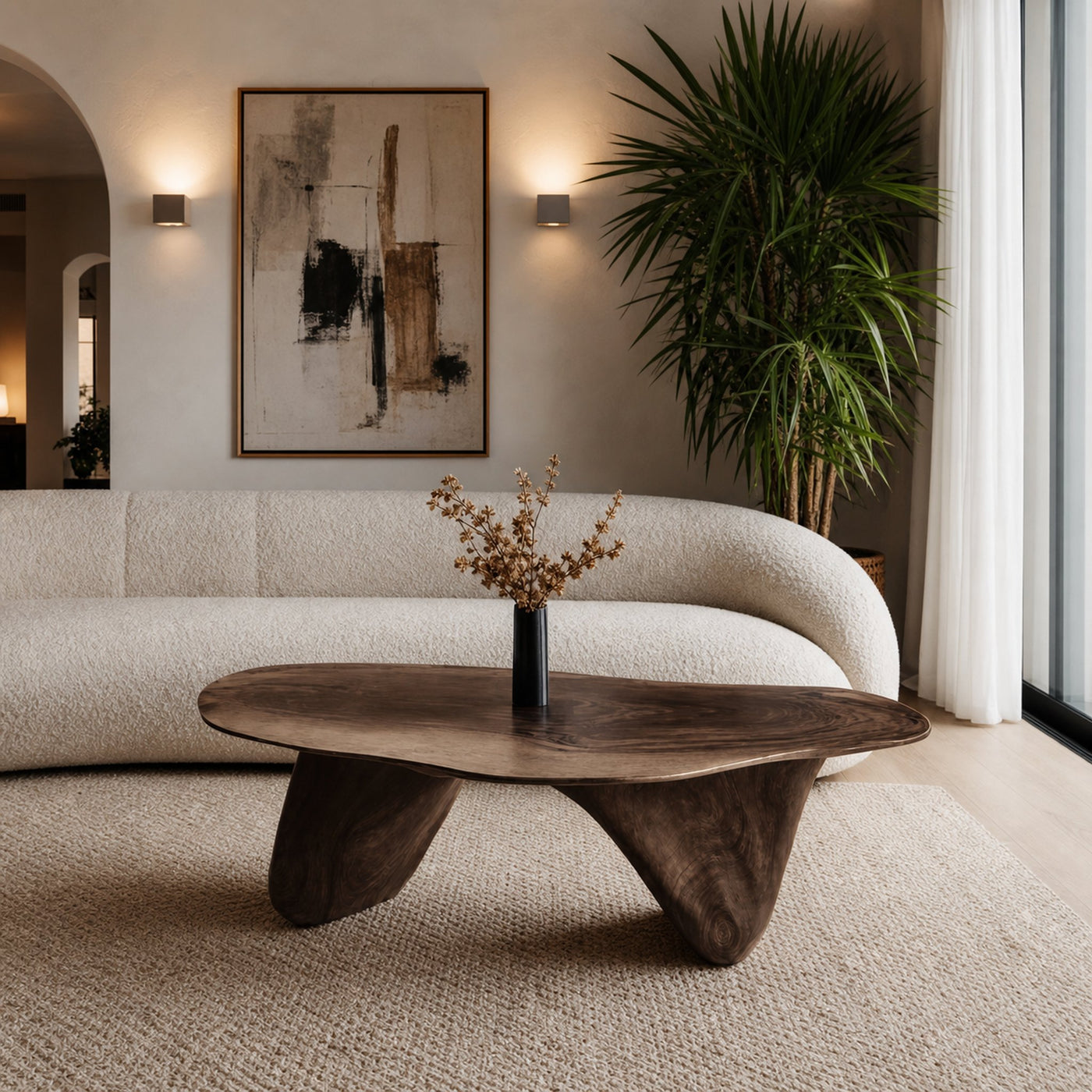 Handcrafted Low Table For Sophisticated Interiors - product view 7