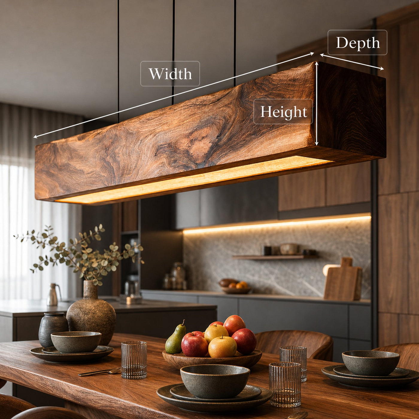 Handcrafted Pendant Light For Modern Dining Spaces - product view 6