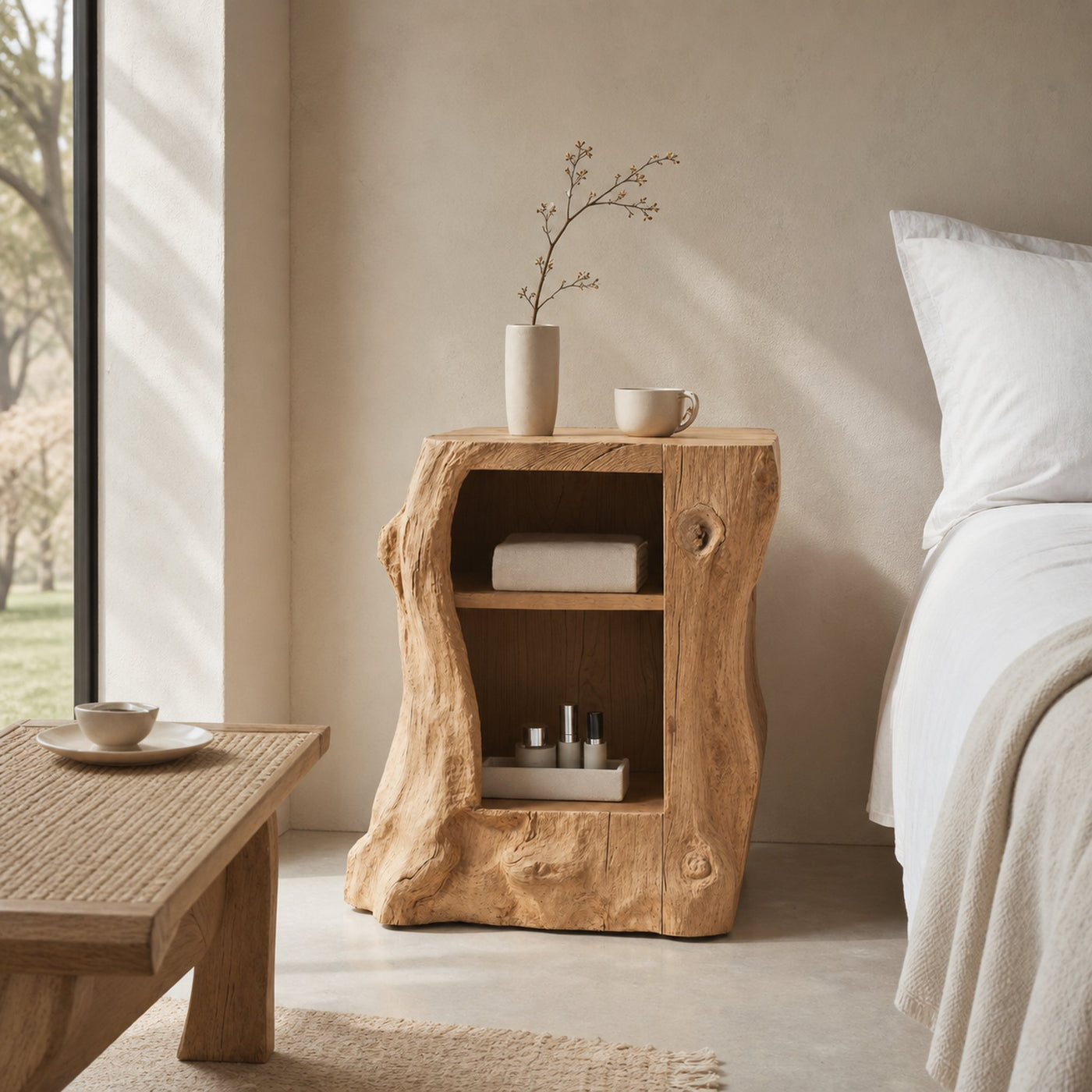 Handcrafted Side Cabinet For Bedroom Decor Ideas
