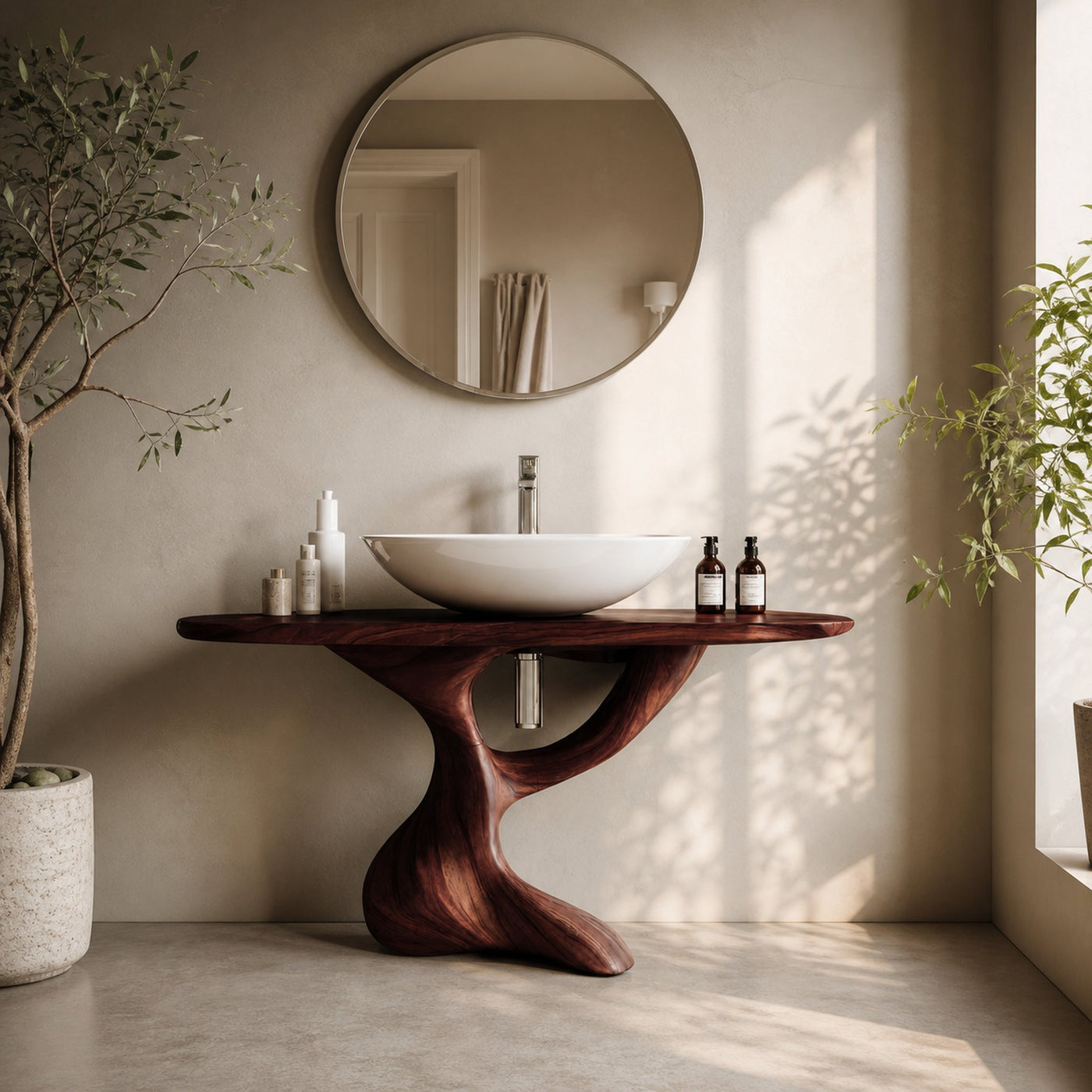 Handcrafted Solid Vanity For Timeless Bathroom Use - product view 7