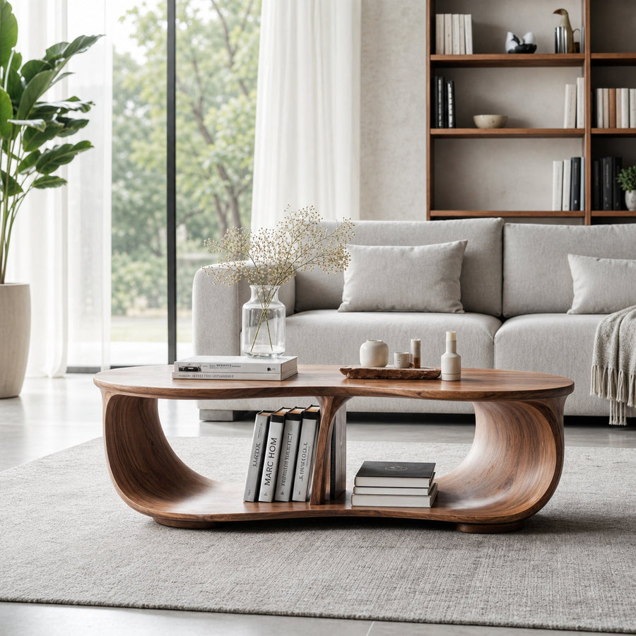 Handcrafted Solid Wood Table For Cozy Interiors