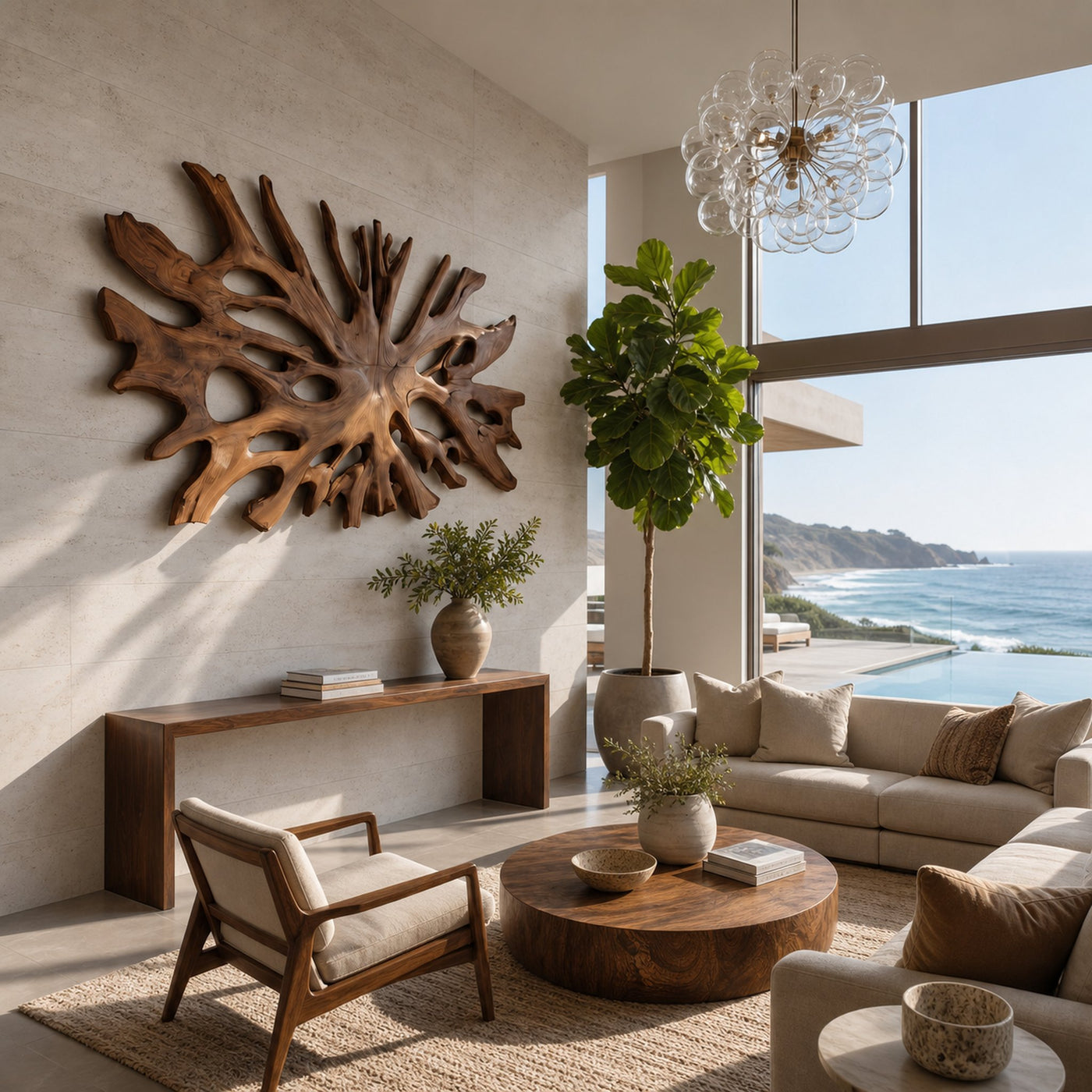 Large Organic Wall Art For Living Room - product view 7