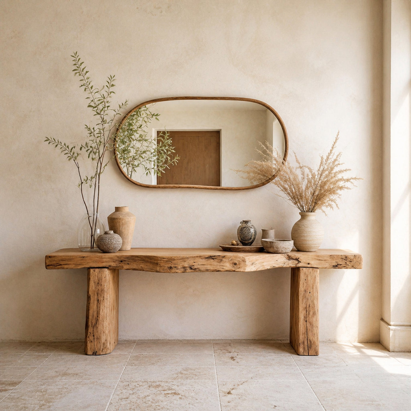 Living Edge Side Table Modern