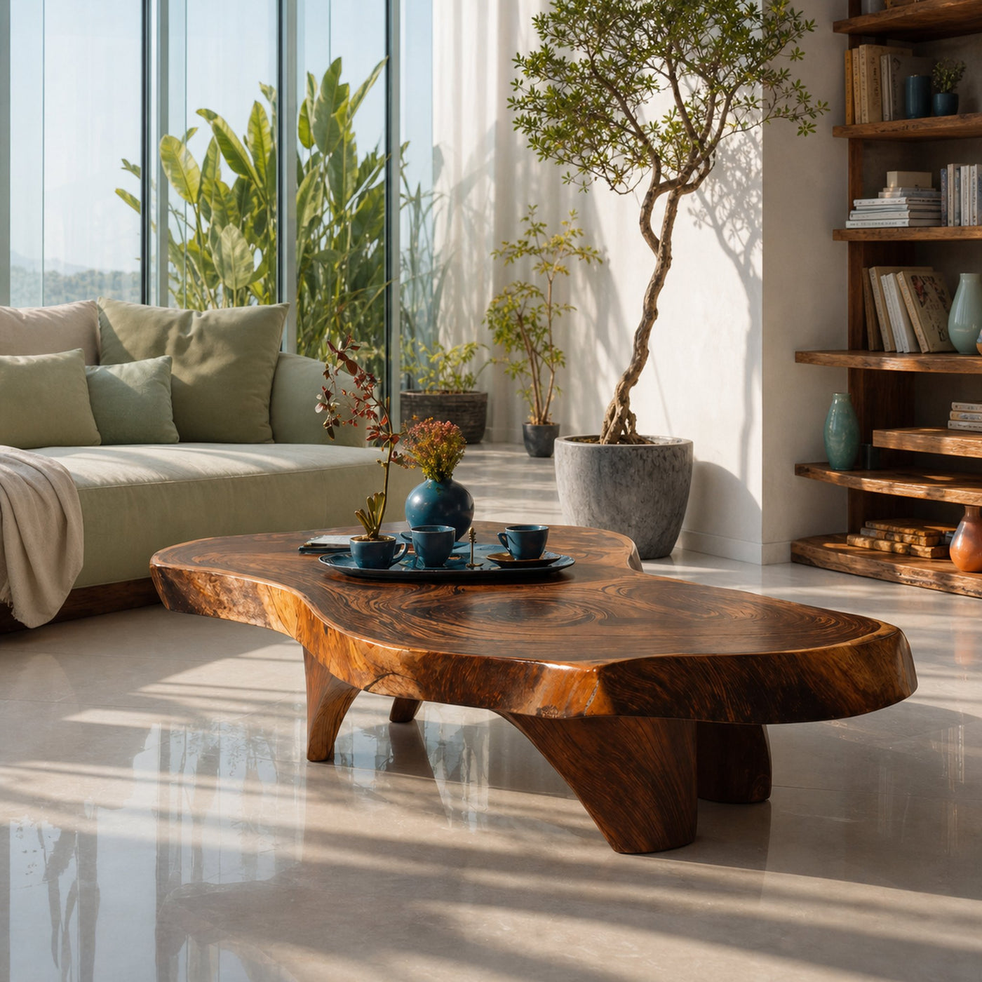 Mid Century Coffee Table For Compact Living Areas