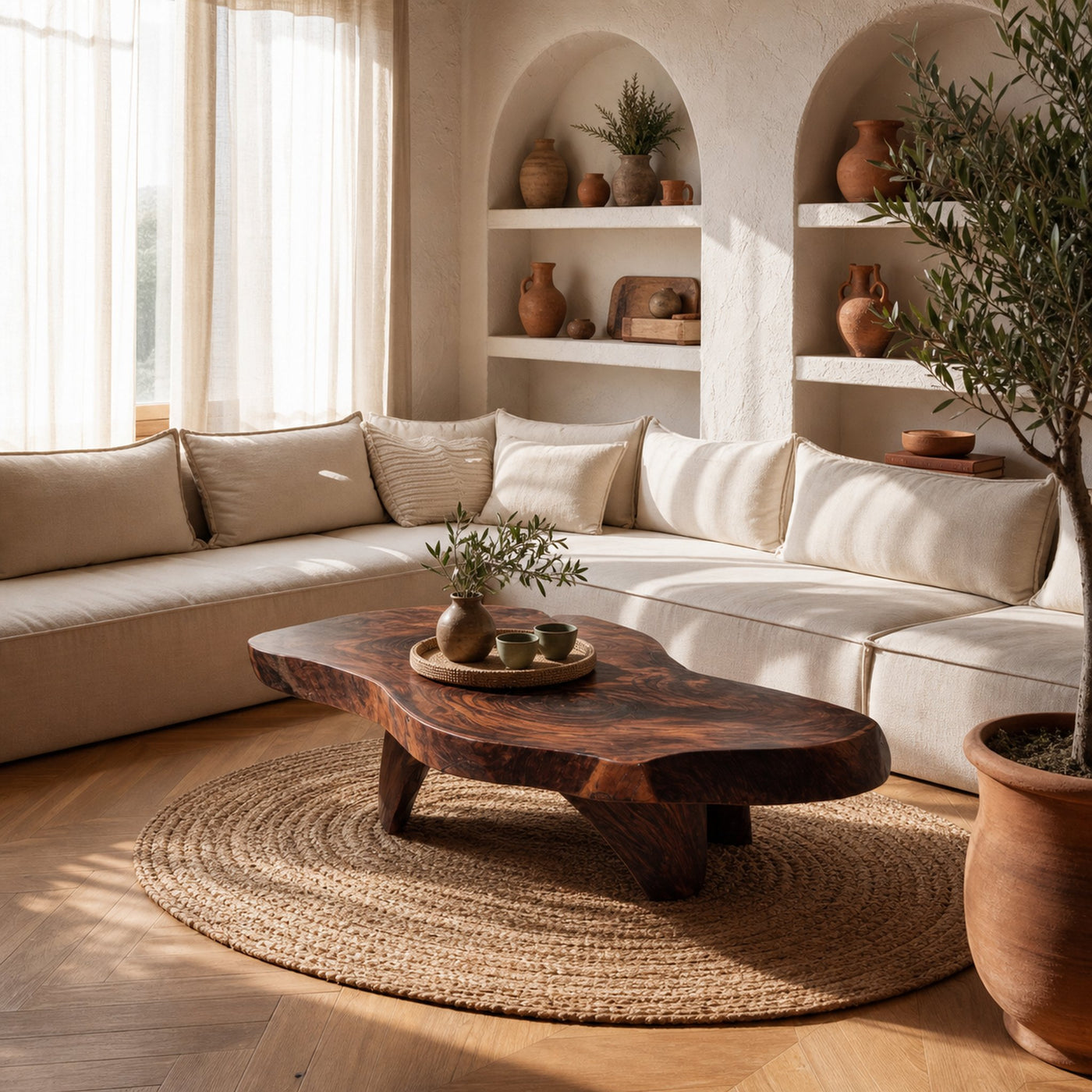 Mid Century Coffee Table For Compact Living Areas - product view 7