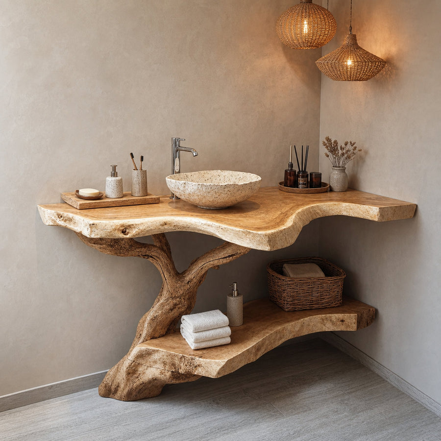 Mid Century Modern Bathroom Vanity For Stylish Home Upgrades