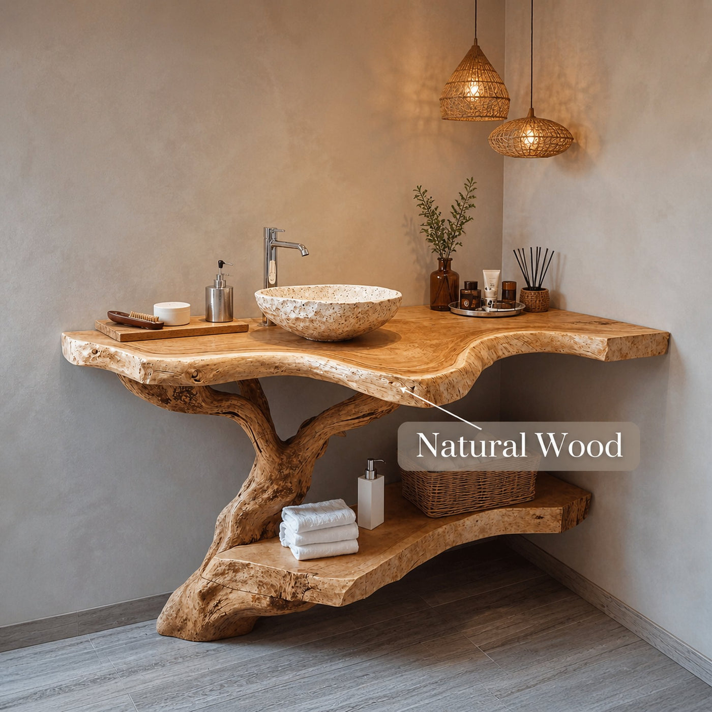 Mid Century Modern Bathroom Vanity For Stylish Home Upgrades - product view 6