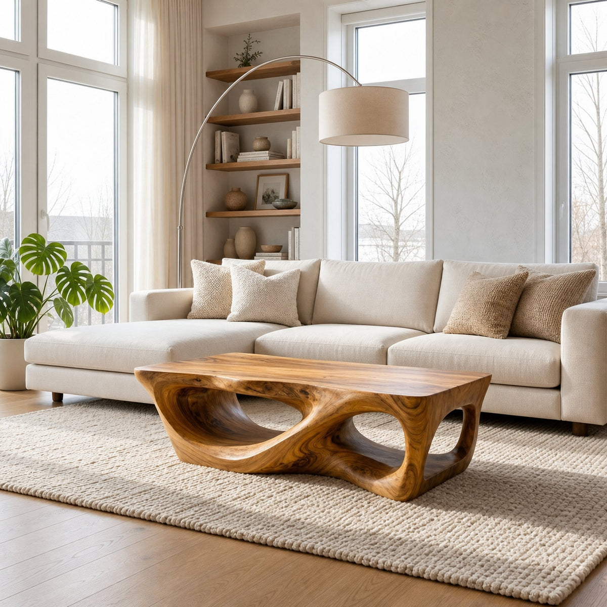 Minimal Coffee Table For Living Room Interiors - product view 5