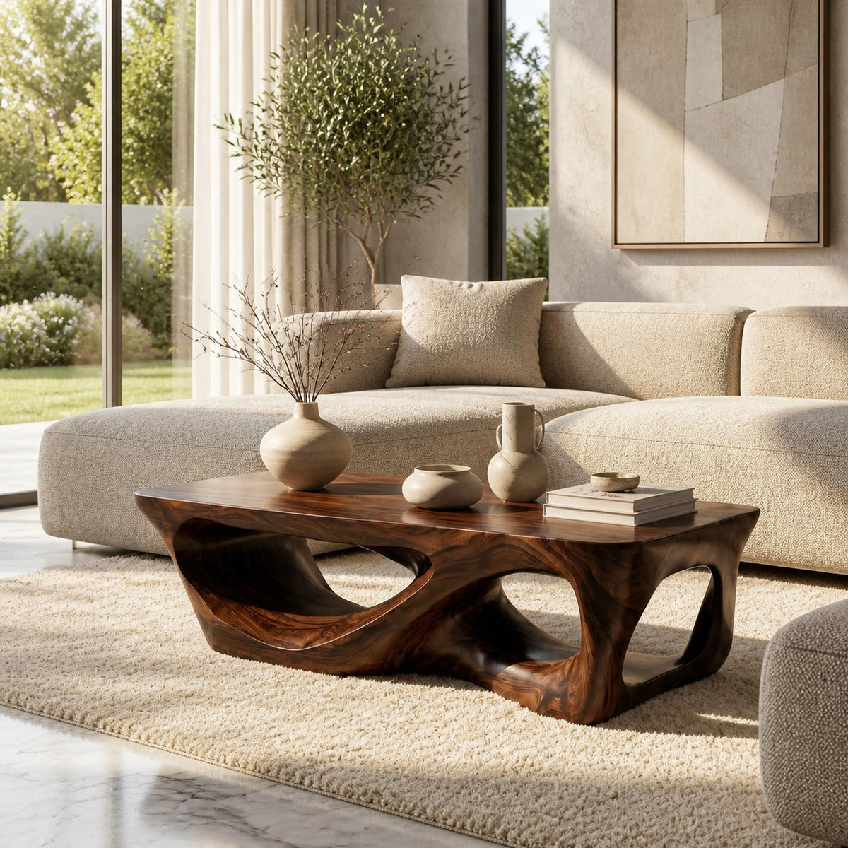 Minimal Coffee Table For Living Room Interiors - product view 7