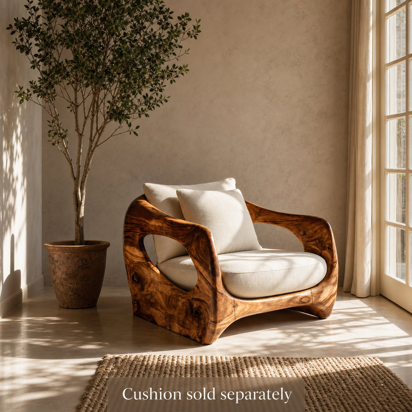 Minimalist Organic Lounge Seating For Living Room Interiors - product view 6