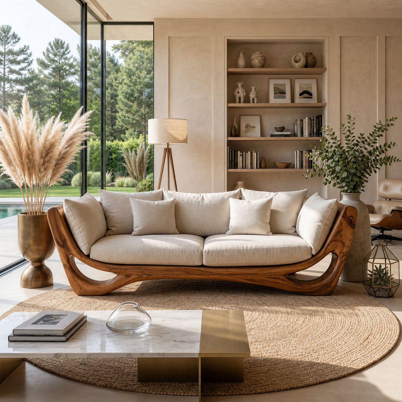Modern Frame Sofa For Living Room Or Lounge