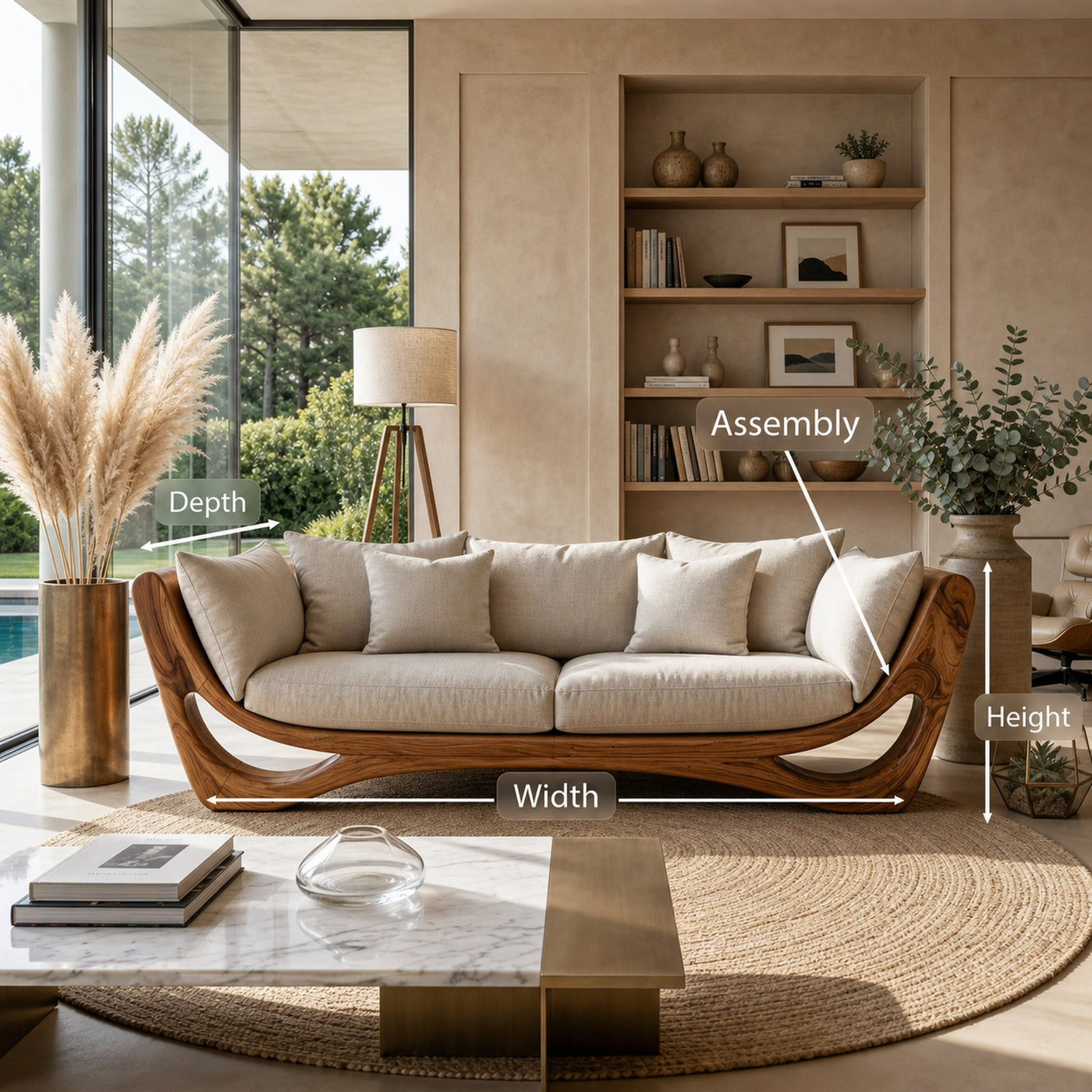 Modern Frame Sofa For Living Room Or Lounge - product view 8