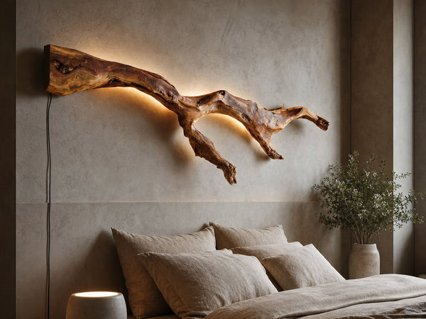 Modern Organic Wall Light Branch For Bedroom