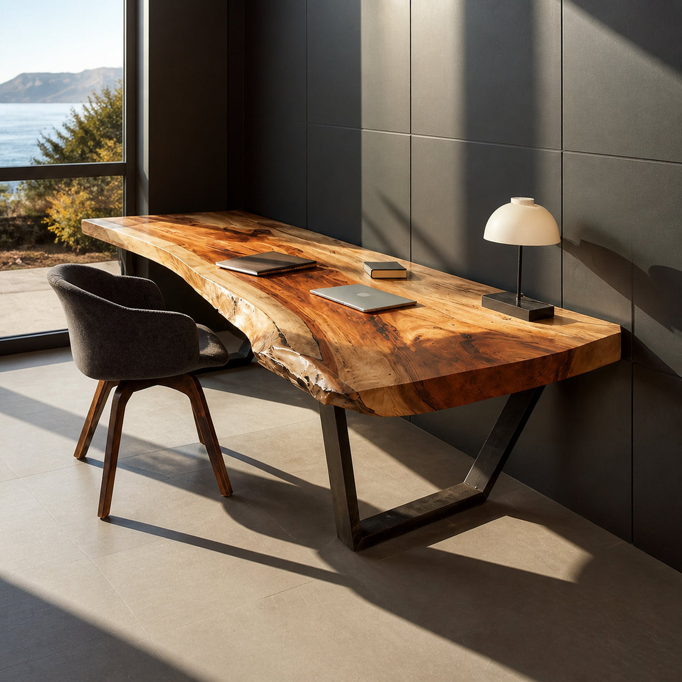 Modern Solid Wood Desk For Bedroom Furniture - product view 6