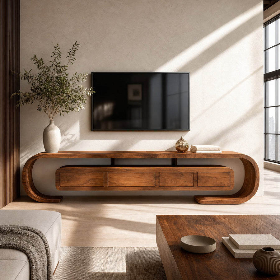 Modern TV Console For Modern Living Room Storage
