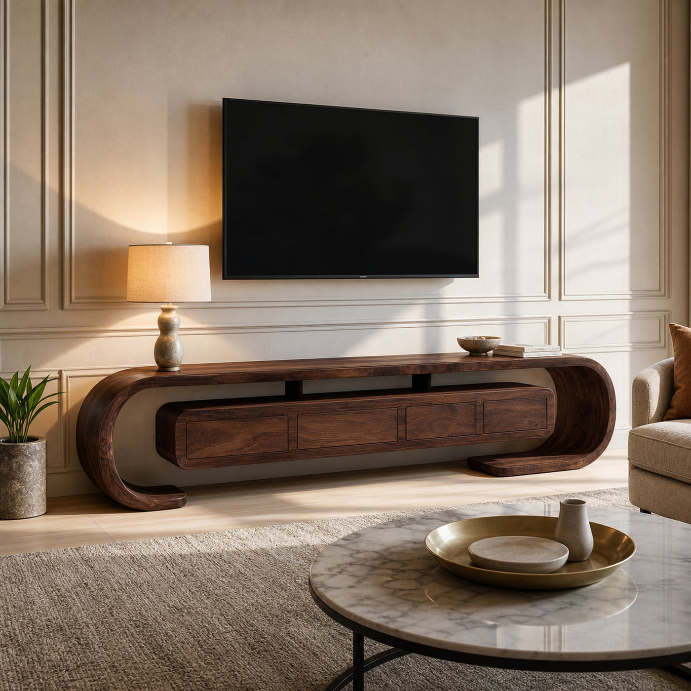 Modern TV Console For Modern Living Room Storage - product view 7