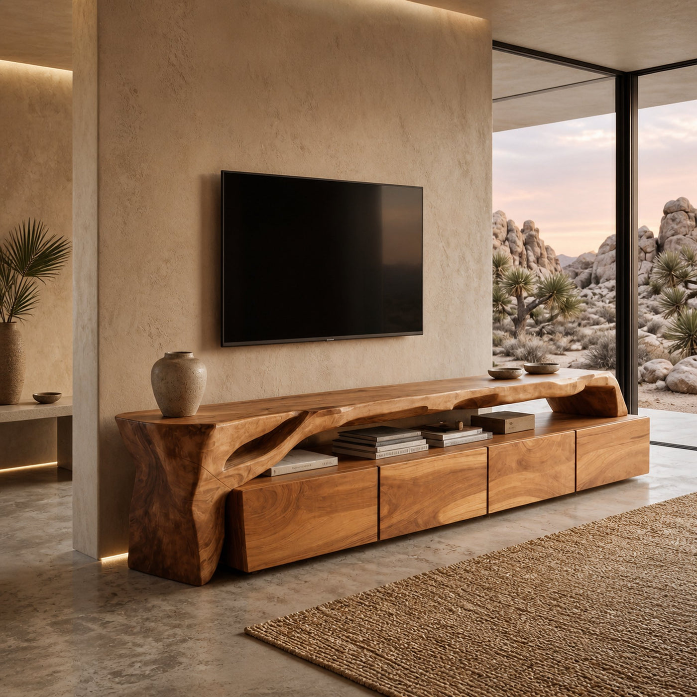 Modern TV Stand With Storage For Living Room - product view 6