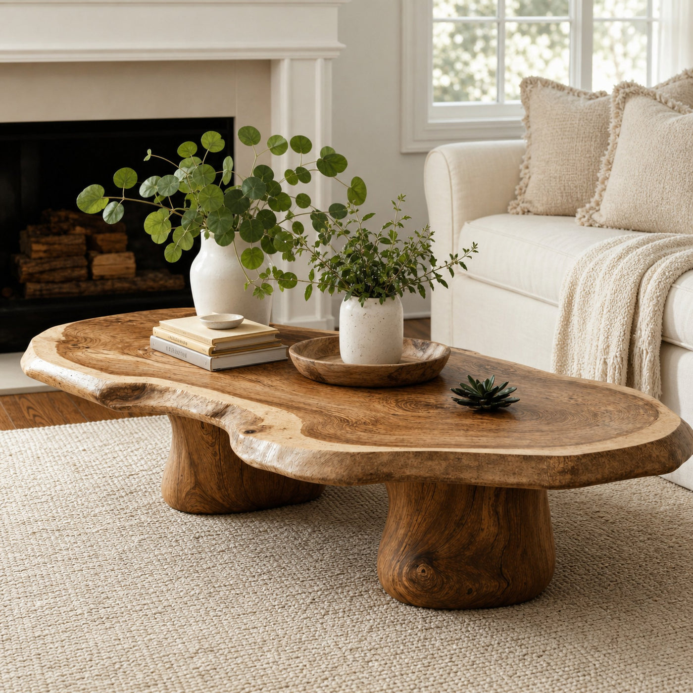 Modern Wood Coffee Table