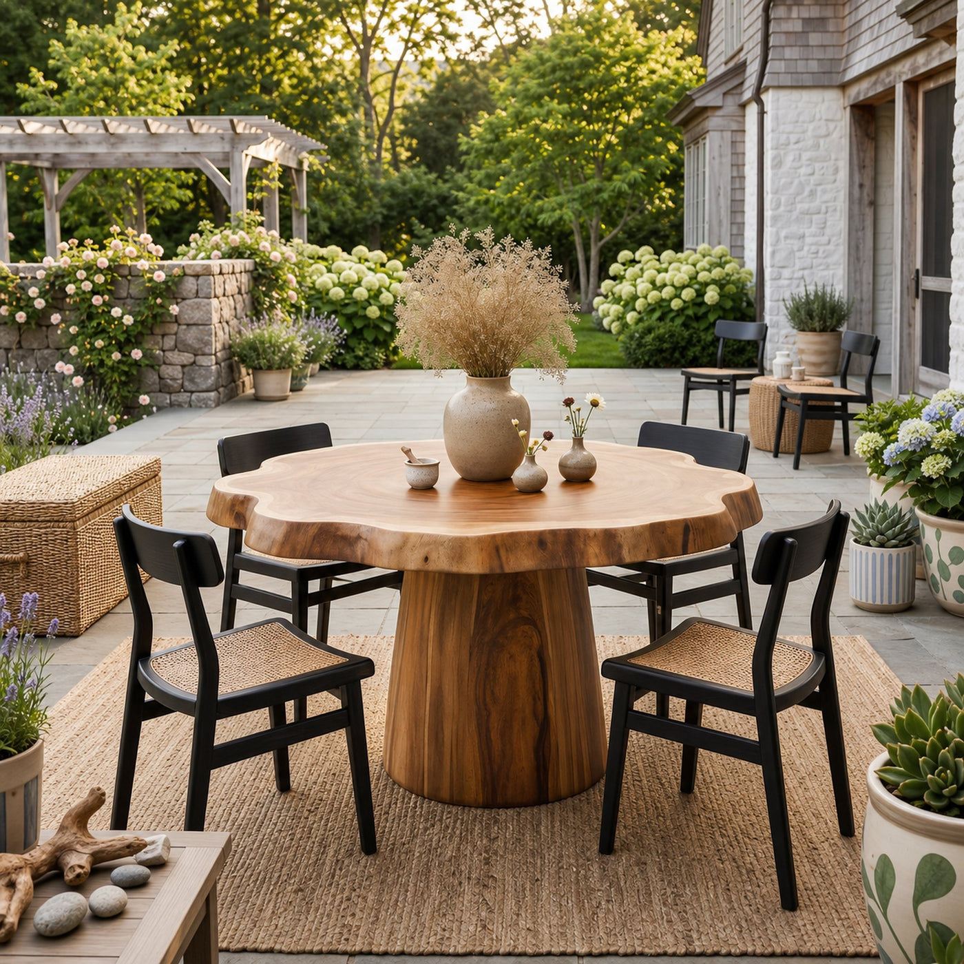 Round Pedestal Dining Table For Modern Kitchen Or Dining Room - product view 6