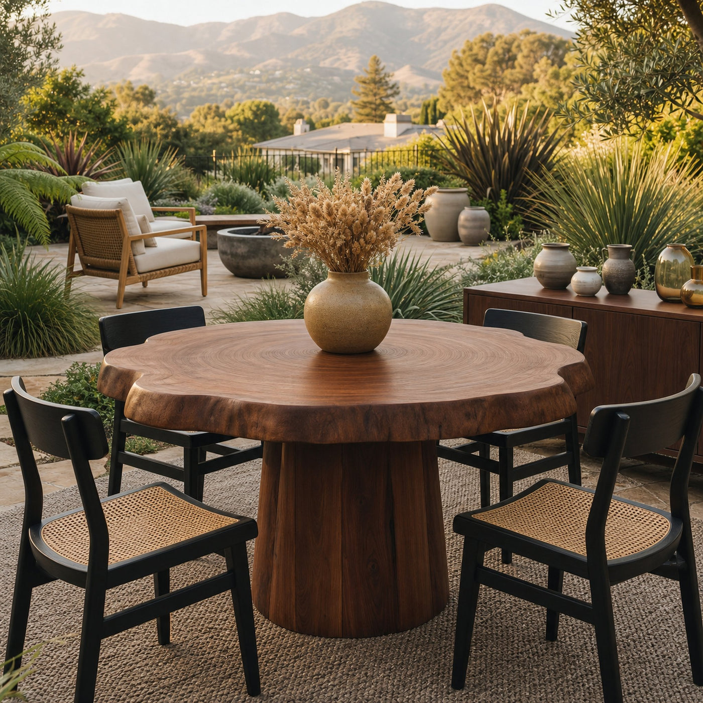 Round Pedestal Dining Table For Modern Kitchen Or Dining Room - product view 7