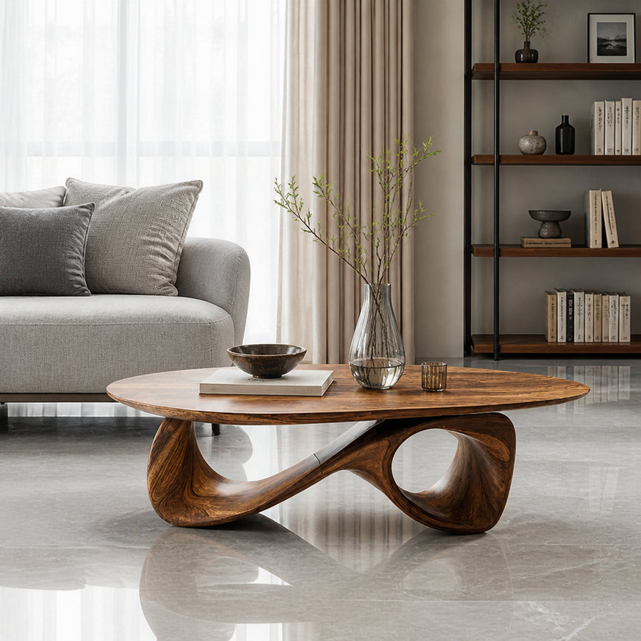Rustic Coffee Table For Natural Home Styling