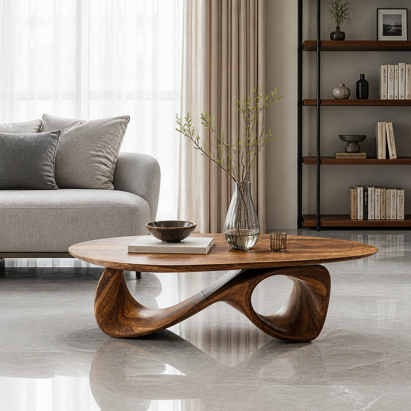 Rustic Coffee Table For Natural Home Styling