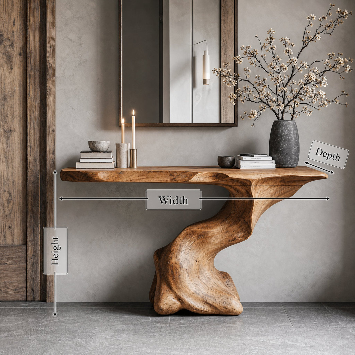 Rustic Entryway Table Entryway Design - product view 6