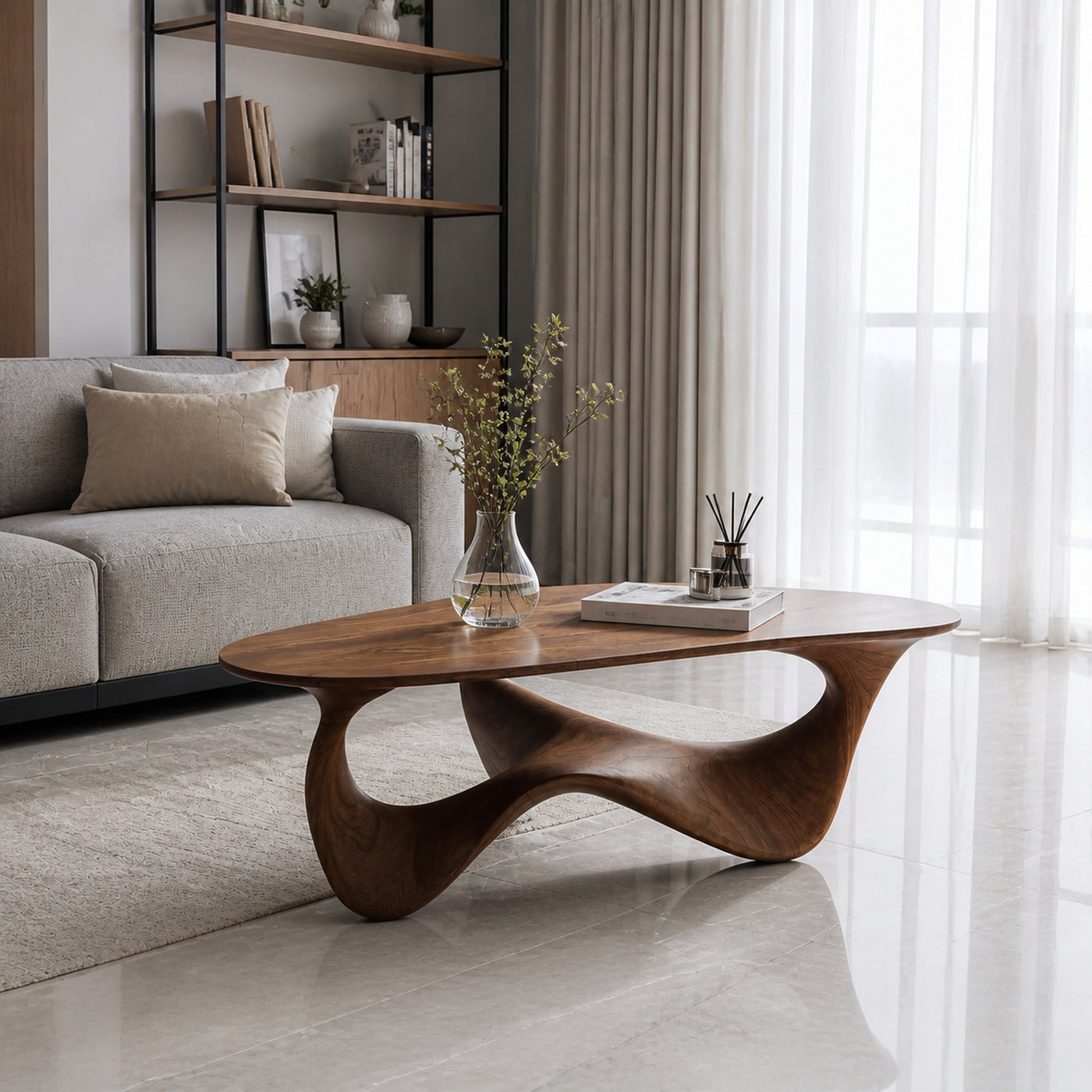 Rustic Wood Table For Natural Home Styling