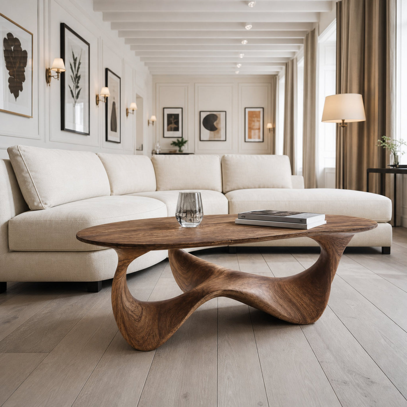 Rustic Wood Table For Natural Home Styling - product view 6