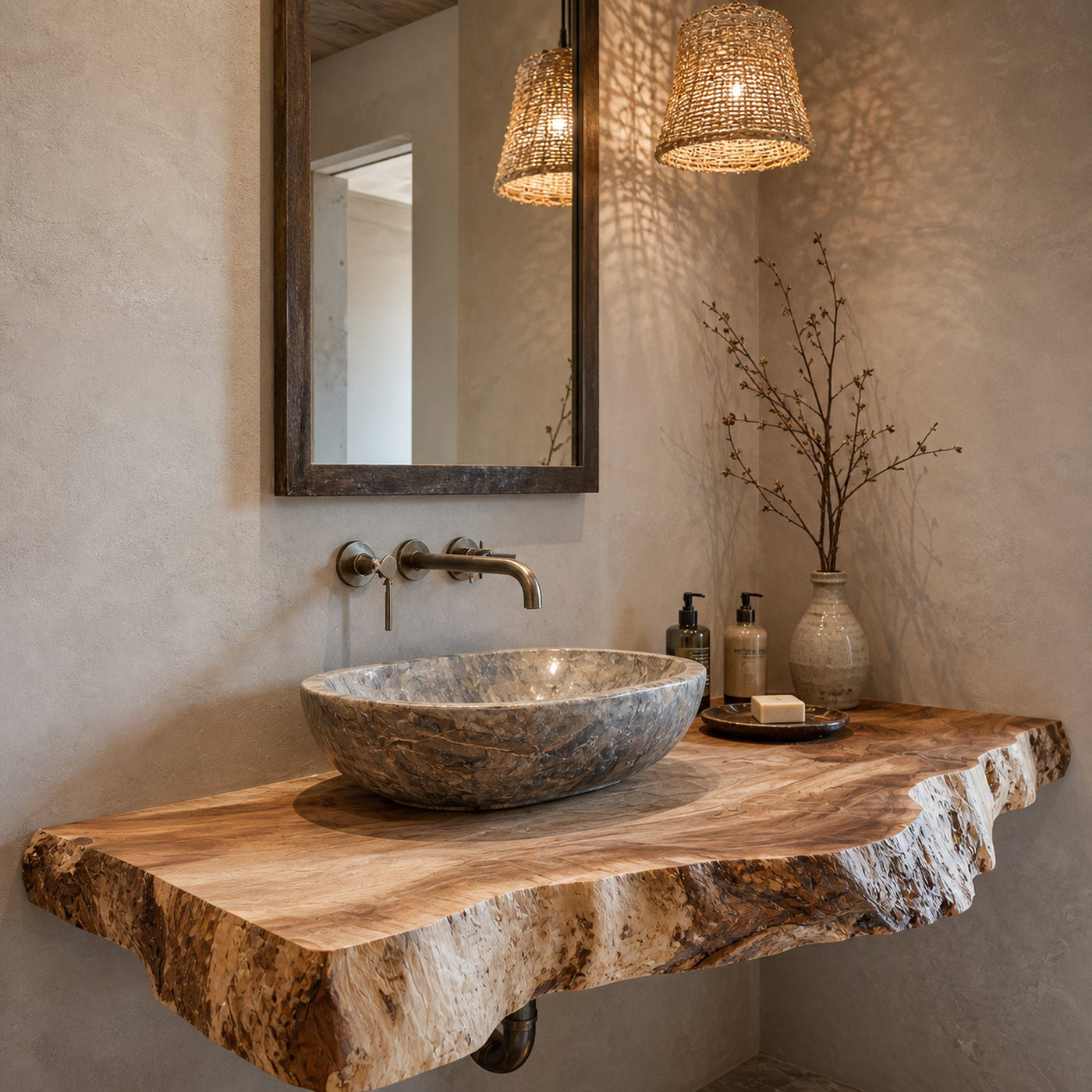 Traditional Wood Bathroom Vanity For Elegant Spaces
