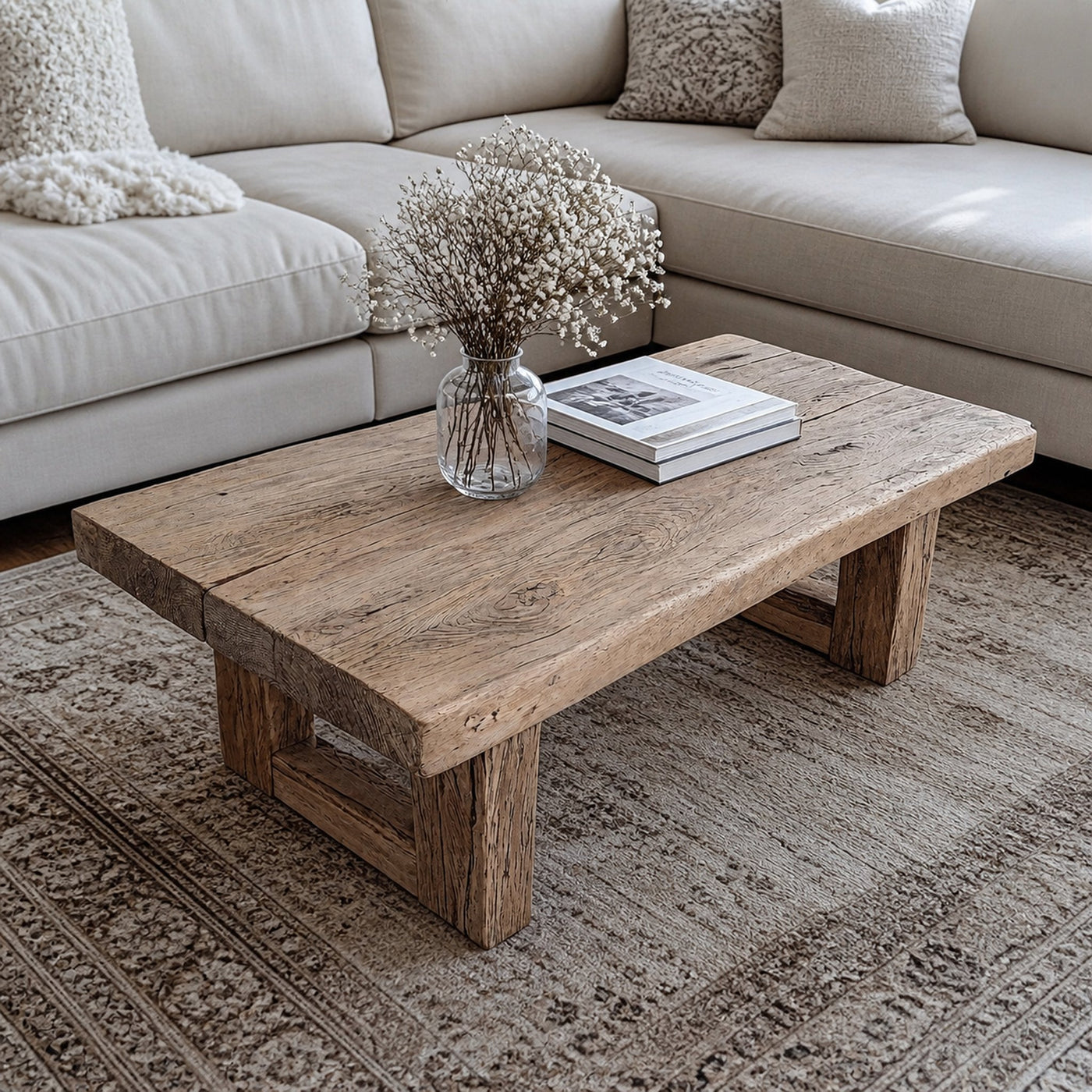 Coffee Table Reclaimed Driftwood