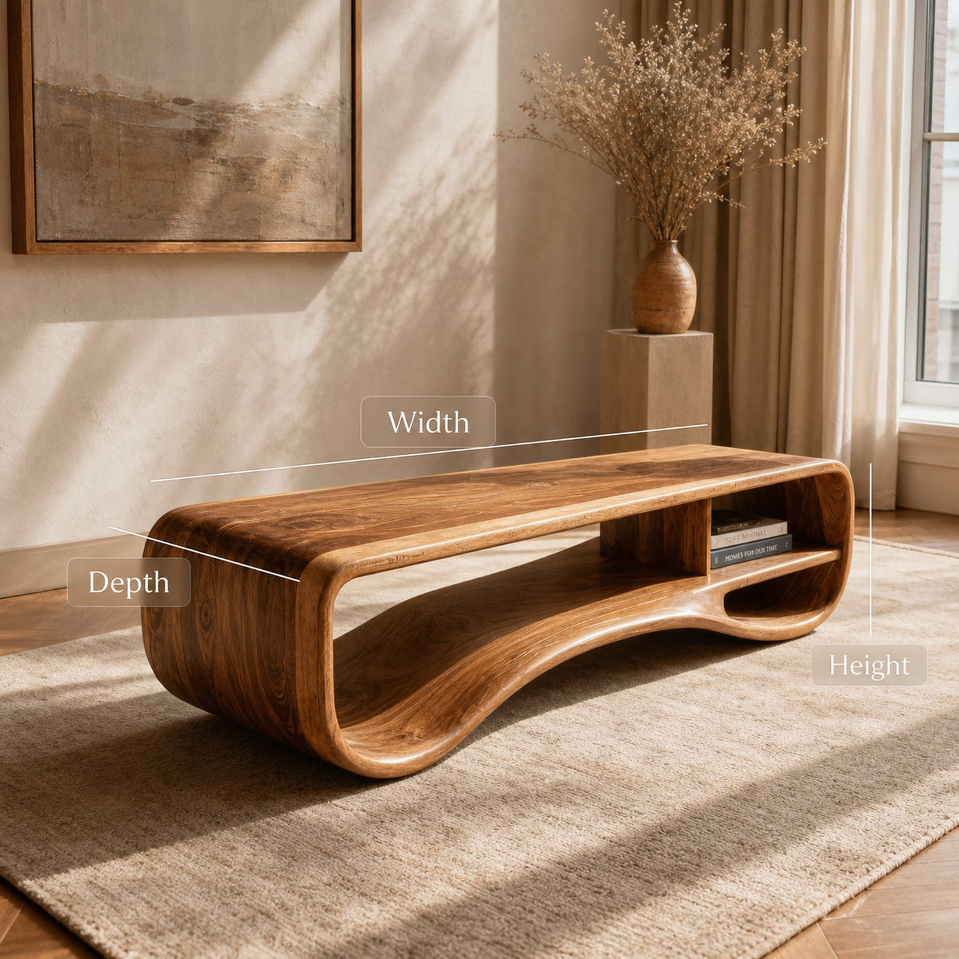 Contemporary Coffee Table For Living Space - product view 6