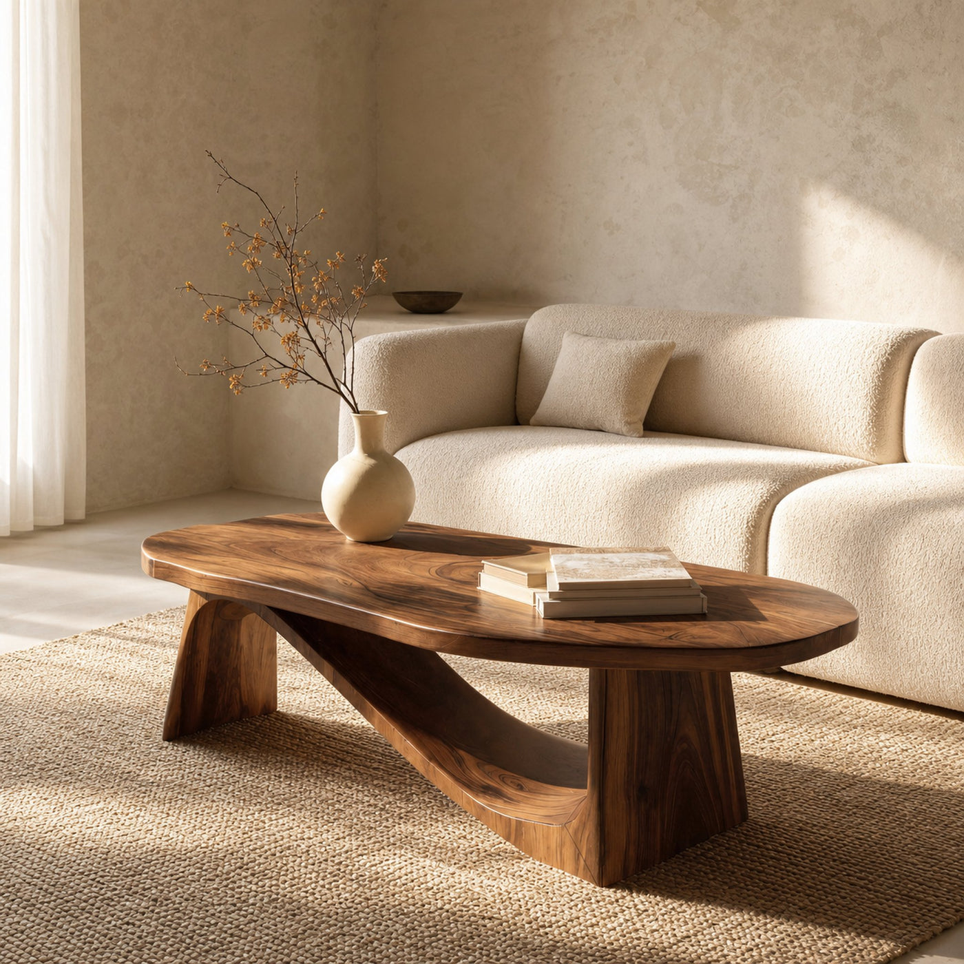 Contemporary Coffee Table Storage Design For Living Room