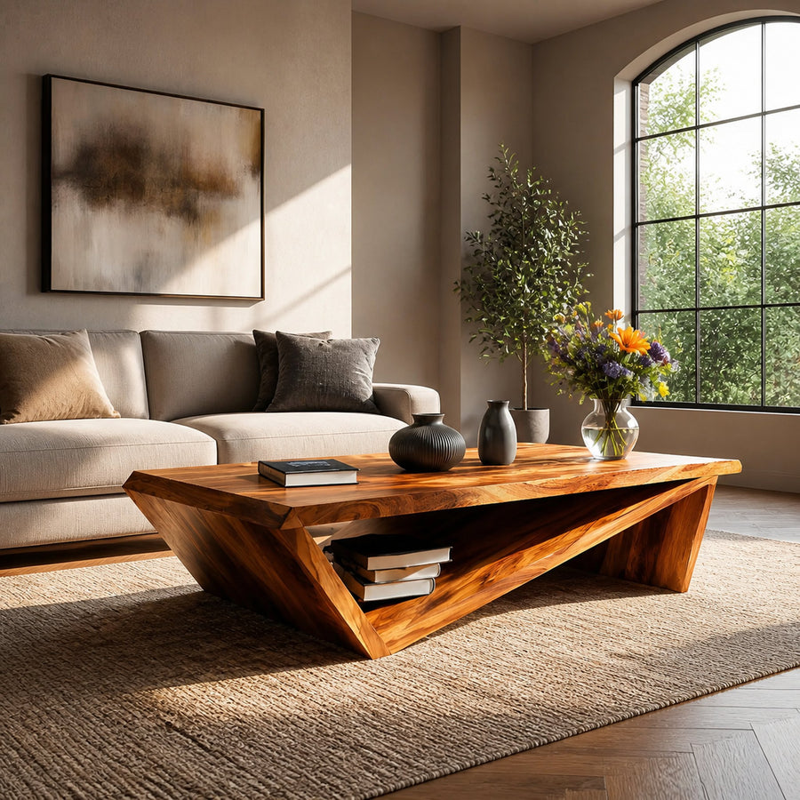 Contemporary Handmade Coffee Table For Home Interiors