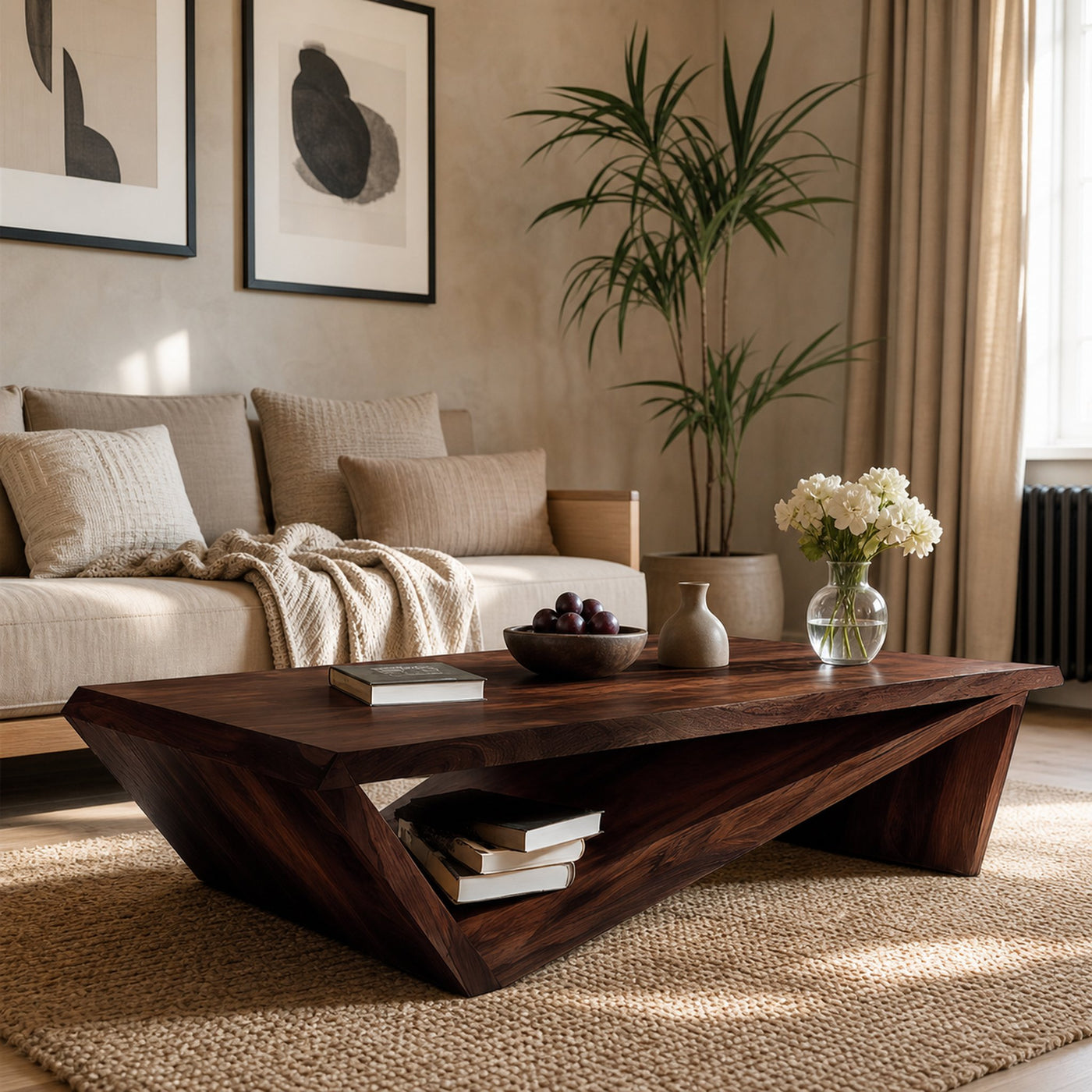 Contemporary Handmade Coffee Table For Home Interiors - product view 7