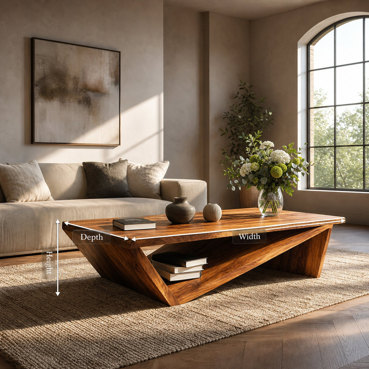 Contemporary Handmade Coffee Table For Home Interiors - product view 8