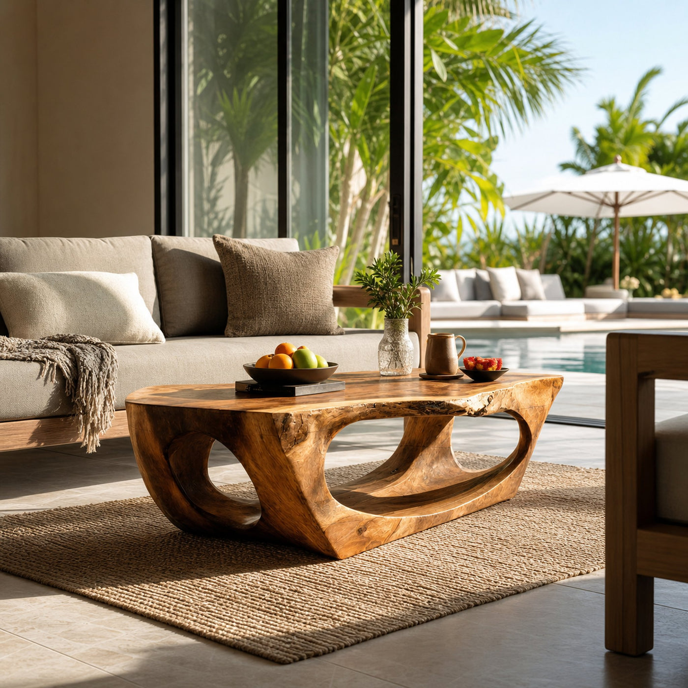 Contemporary Sculpture Coffee Table For Modern Home - product view 6